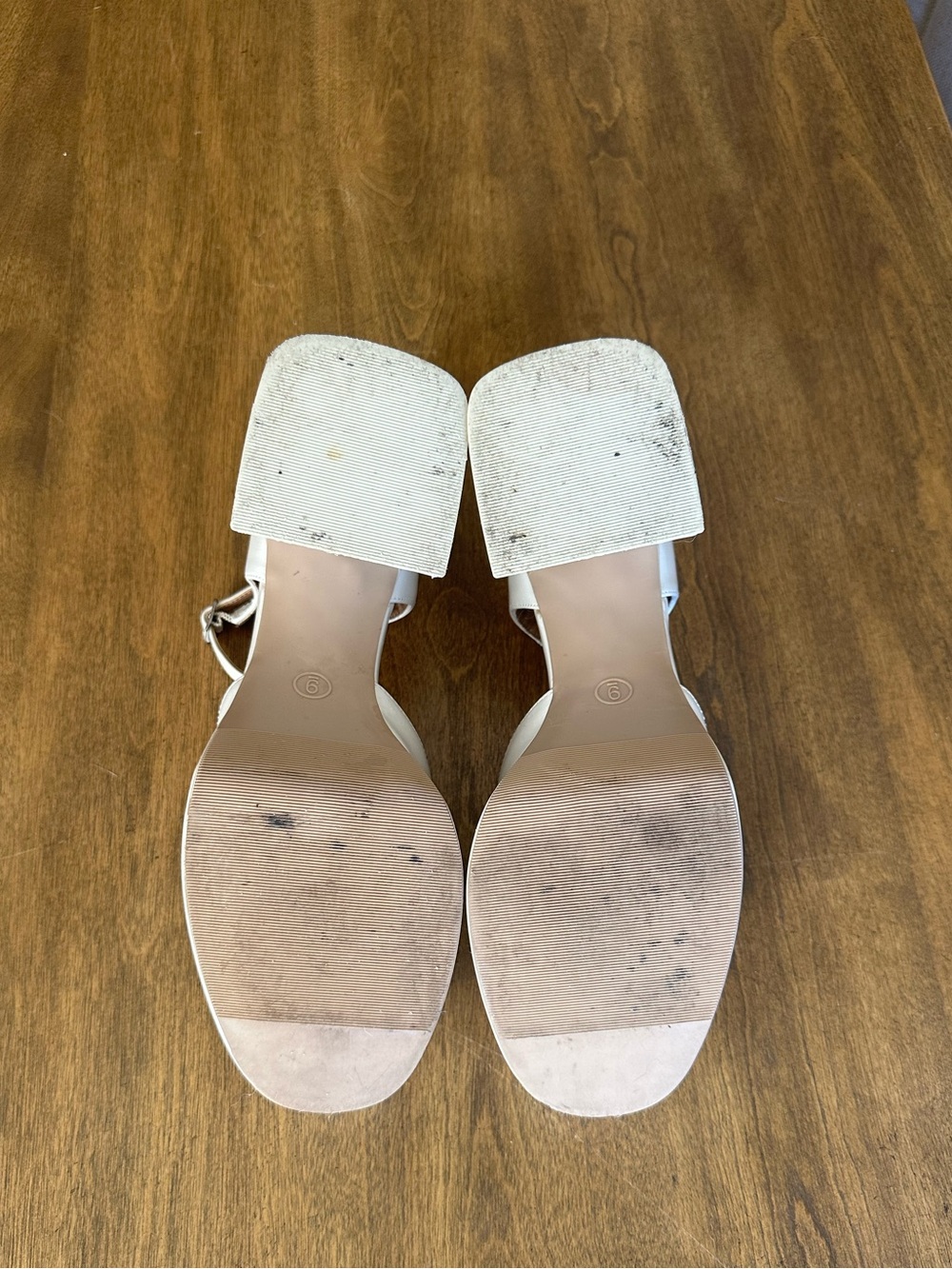 Wild Fable Cream Patent Mary Jane Platform Heel Women’s Size 9 - Picture 3 of 5